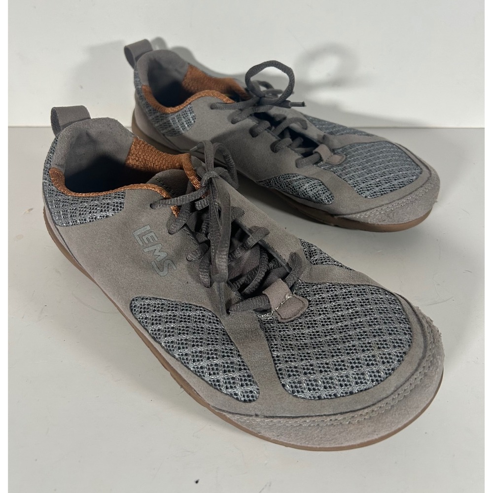 Lems Primal 2 Slate Gray Minimalist Barefoot Shoes Mens 8 Womens 9.5 LM190107